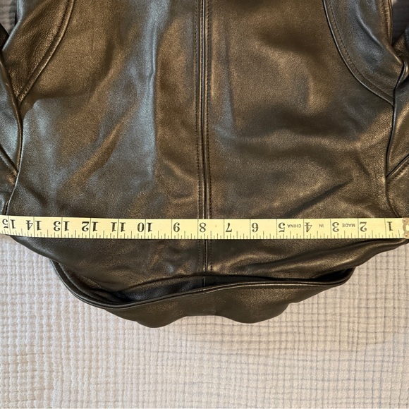 Lambskin Leather Jacket- Iris and Ink - Picture 12 of 16